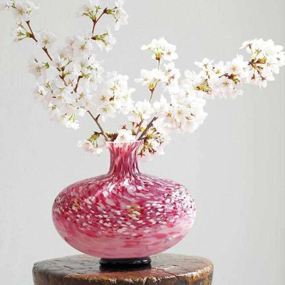 Pink vase